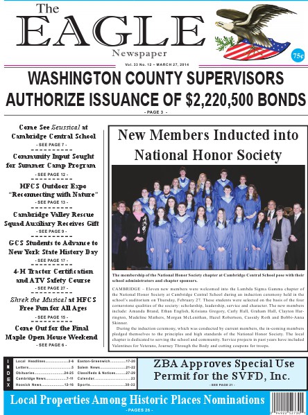 The Eagle March 27, 2014