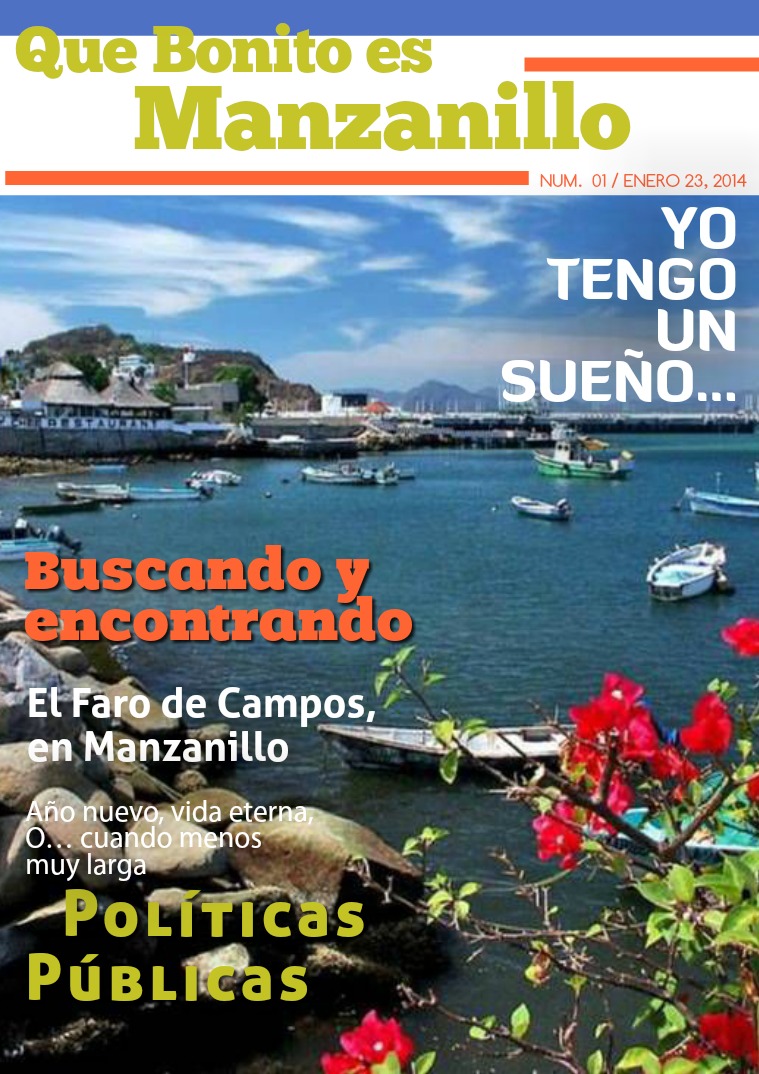 QUE BONITO ES MANZANILLO Numero 1  /  Enero 23, 2014