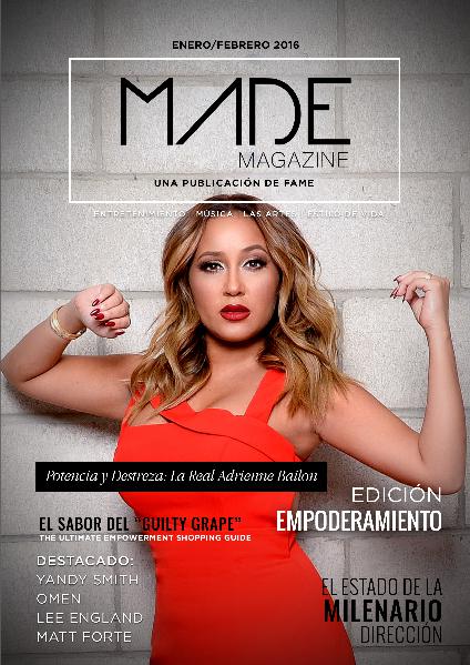 MADE Magazine Issue 6 - English Enero/Febrero 2016