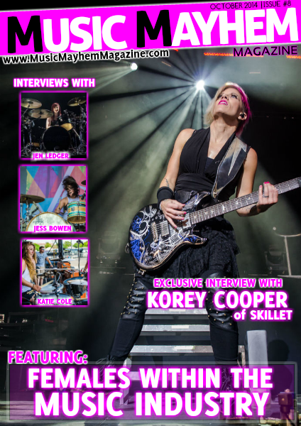 Music Mayhem Magazine October 2014 : ISSUE #8 (Females in Music)