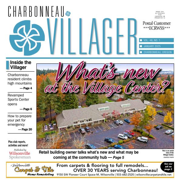 January 2025 Charbonneau Villager January 2025