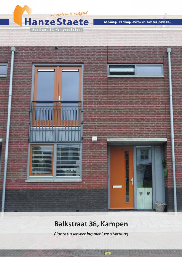 Balkstraat 38, Kampen Balkstraat 38, Kampen