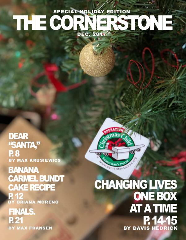 The Cornerstone TheCornerstone Dec. 2017