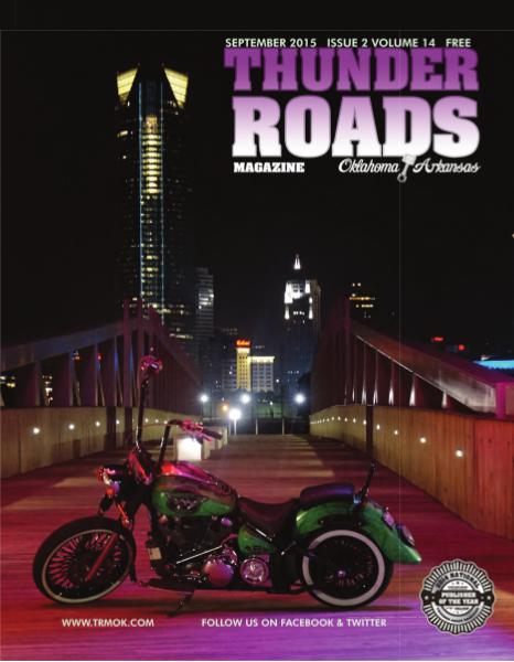 Thunder Roads Magazine of Oklahoma/Arkansas September 2015