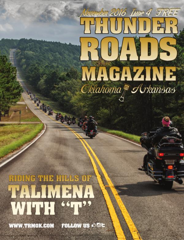 Thunder Roads Magazine of Oklahoma/Arkansas November 2016