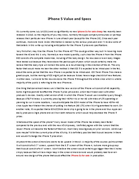 iPhone 5s for sale cheap 1