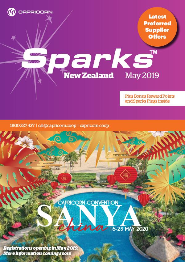 Sparks New Zealand MAY 2019 SPARKS NZ ONLINE