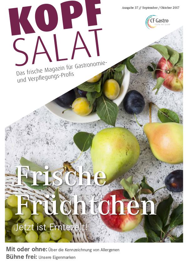 KOPFSALAT Ausgabe 37 (09/2017)