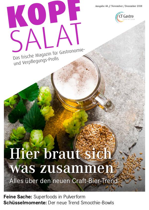 KOPFSALAT Ausgabe 44 (11/2018)