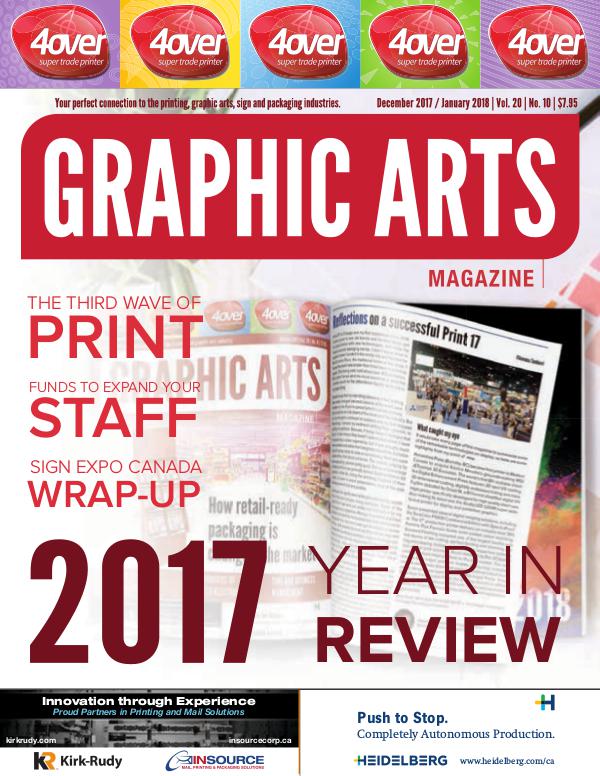 Graphic Arts Magazine December 2017 / January 2018