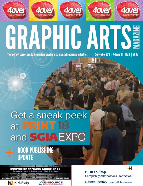 Graphic Arts Magazine September 2018