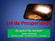 A Lei da Prosperidade