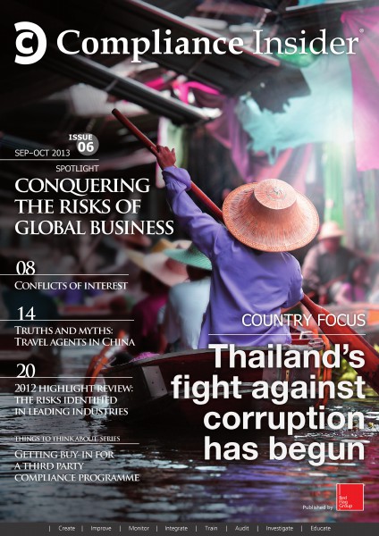 Compliance Insider® Issue 6 Sept–Oct 2013