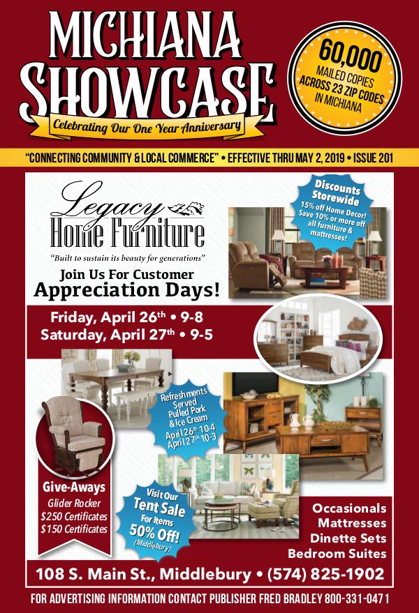 Michiana Showcase 201 - April 2019