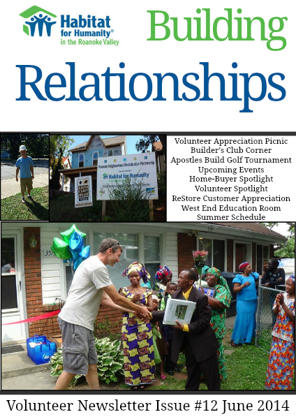 Building Relationships Issue #12 June 2014