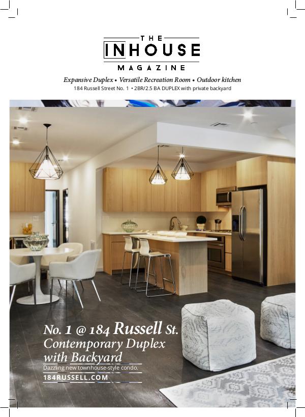 The InHouse Magazine 184 Russell No. 1