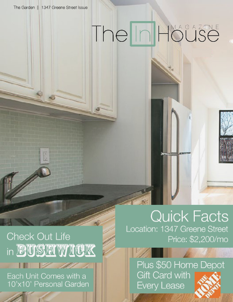 The InHouse Magazine 1347 Greene Street || April 2014