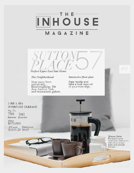 The InHouse Magazine Perfect Upper East Side Home || Sutton 57