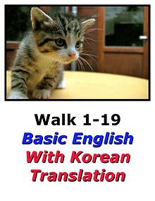 Learn English Here with Korean Translation-Walk 1