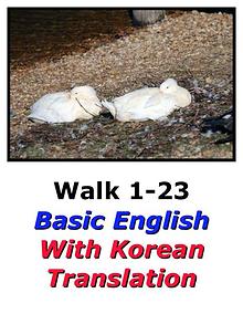 Learn English Here with Korean Translation-Walk 1