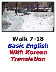 Learn English Here with Korean Translation-Walk 7