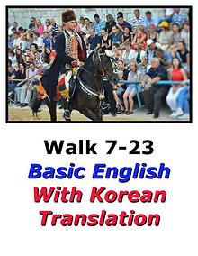 Learn English Here with Korean Translation-Walk 7