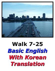 Learn English Here with Korean Translation-Walk 7