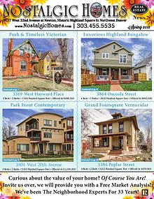 Nostalgic Homes Real Estate Newsletter