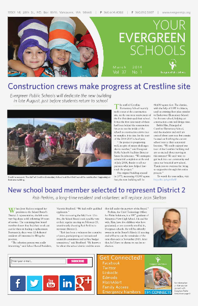 Your Evergreen Schools |  Volume 37, Issue 1