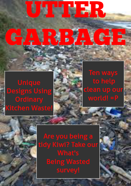 Utter Garbage Issue 1 and also the Last Issue, March, 2014