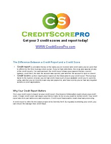 Credit Repair 101