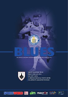 Blues - Waterford United FC Programme