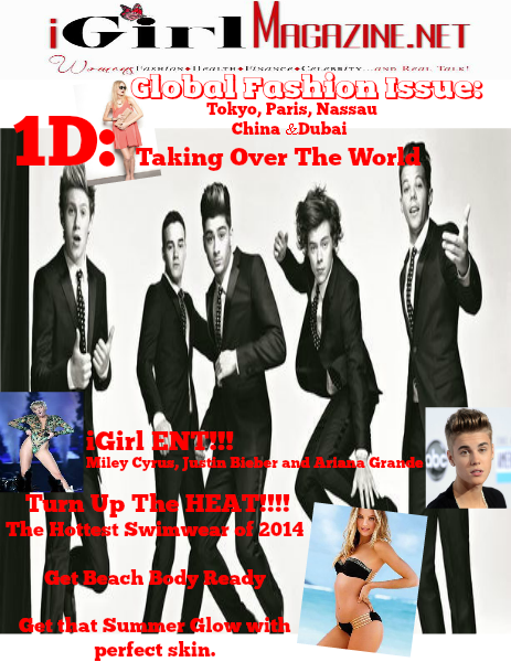 IGirl Magazine 1 Direction Double Cover