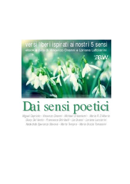 Dai sensi poetici (antologia aa.vv.) Dai sensi poetici (jun 2014)