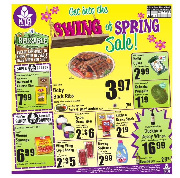 KTA Super Stores March 26 to April 1, 2014