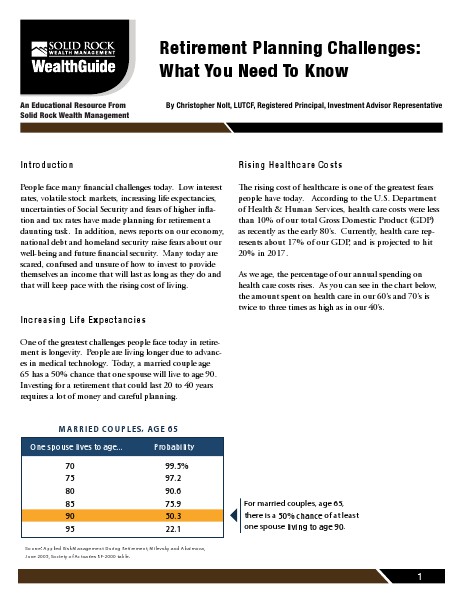 Free Wealth Management Guide Retirement Planning: What You Need To Know