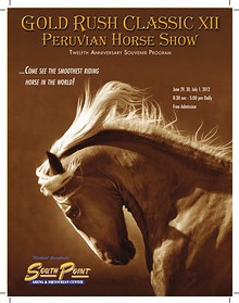 Gold Rush Classic Peruvian Horse Show - 2013