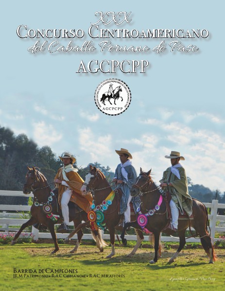 Revista Oficial del XXX Concurso Centroamericano del Caballo Peruano 2015