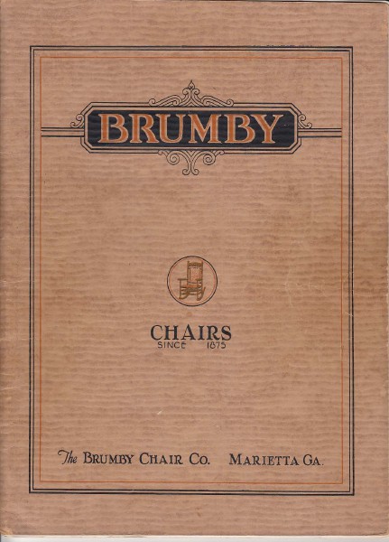 Brumby Rocker Brochures 1930 Catalog