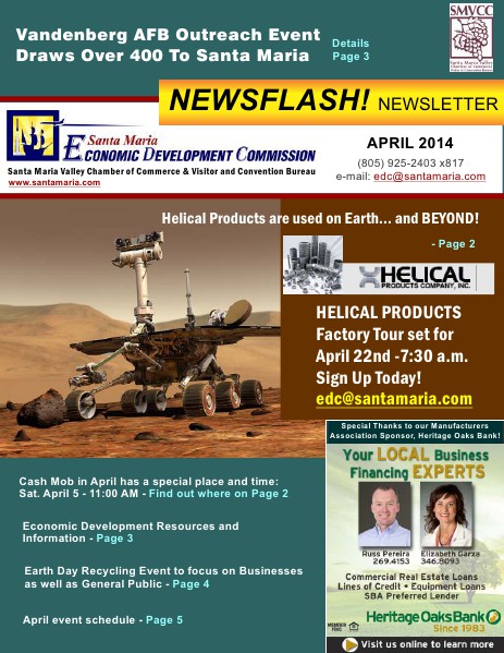 APRIL 2014 Economic Dev Newsletter - Santa Maria.pdf APRIL2014