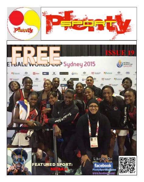 Plenty Sport : EZINE 19 Netball