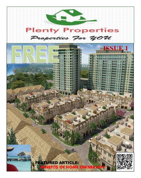 Plenty Properties Issue #1