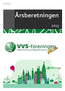 ÅRSBERETNINGEN 2013