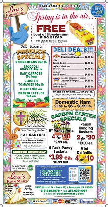 Lou's Farm Mart Weekly Sale Offer