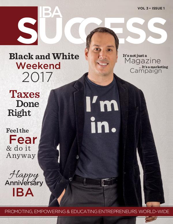 IBA SUCCESS MAGAZINE Volume 3 Issue 1