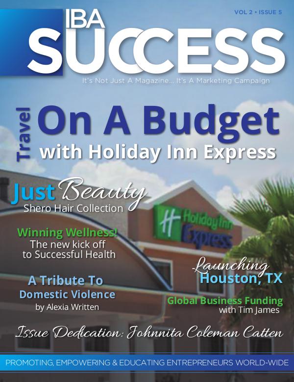 IBA SUCCESS MAGAZINE Volume 2 Issue 5