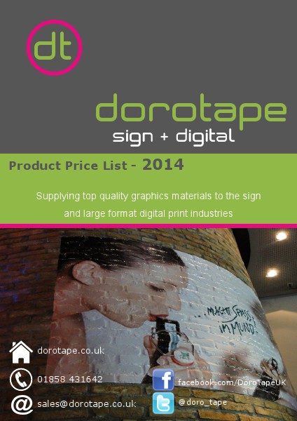 Sign & Digital Price Guide 2014