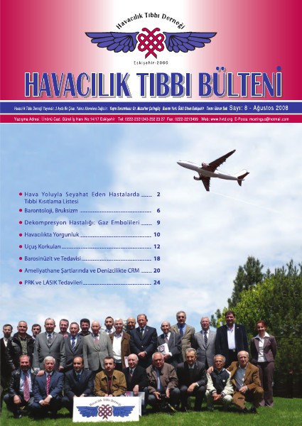 Havacılık Tıbbı Derneği - Bülten Sayı 8