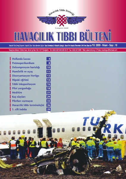 Havacılık Tıbbı Derneği - Bülten Sayı 10