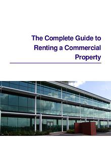 The Complete Guide to Renting a Commercial Property